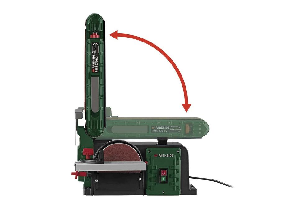 Нова Комбинирана шлайф станация Parkside 370W шлайф сиситем