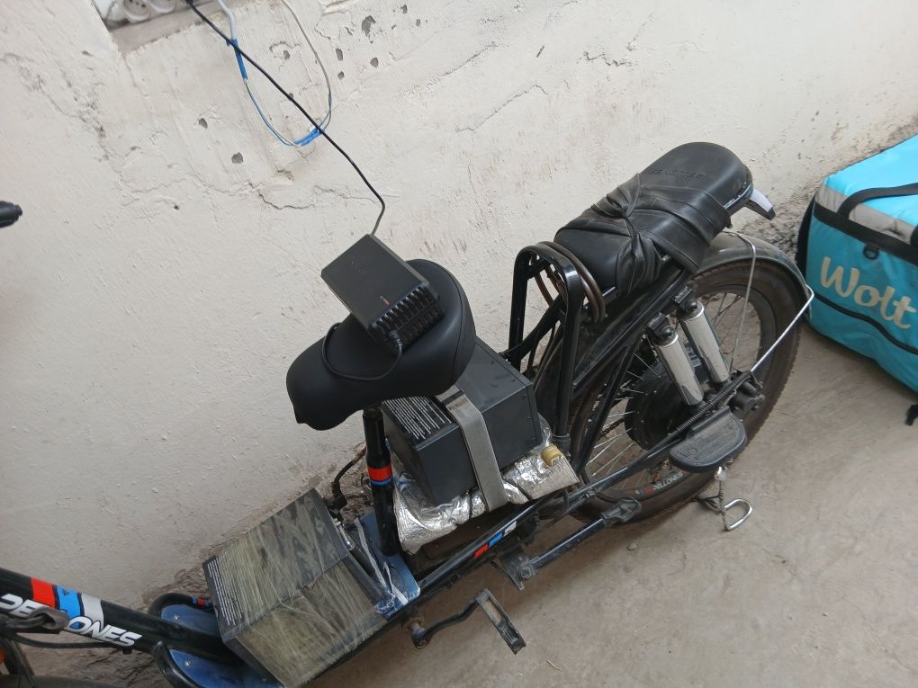 Elektrovelosiped sotiladi . Narxi 6 mln 700 ming som boladigani .