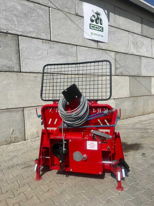 Горска лебедка Wirax KR4 – теглителна сила 4–6 тона (Нова) + видео