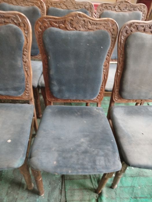 Стол ва Стуллар Чойхона Ховли Уй учун ярокли Россия темирларидан .