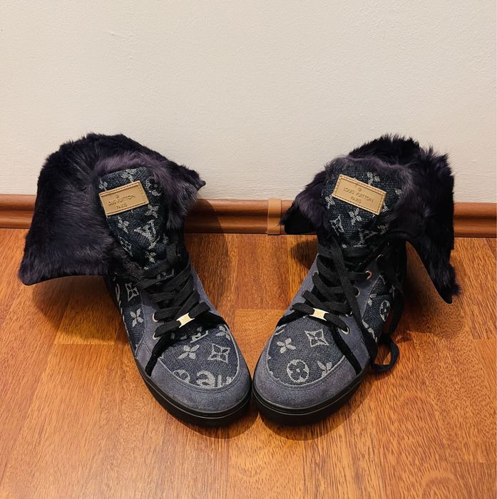 Cizme/ ghete imblanite Louis Vuitton 39 noi