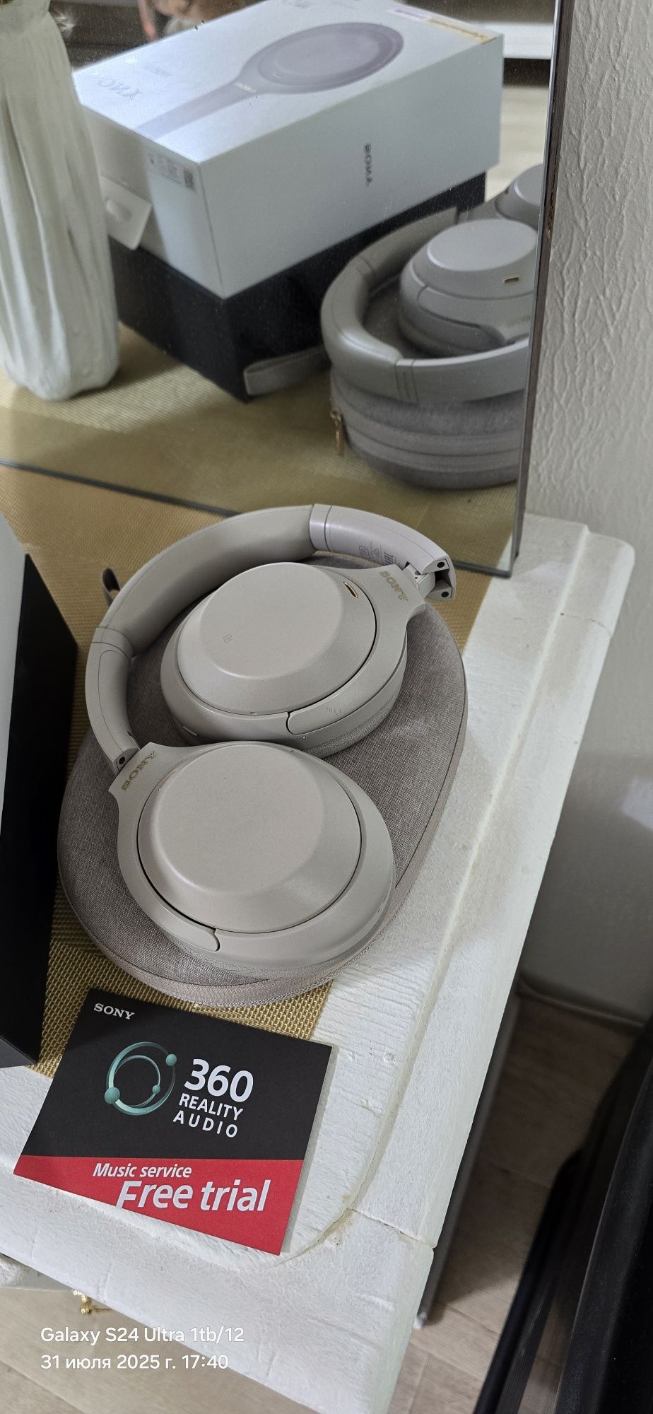 Sony WH1000 xm4 наушники