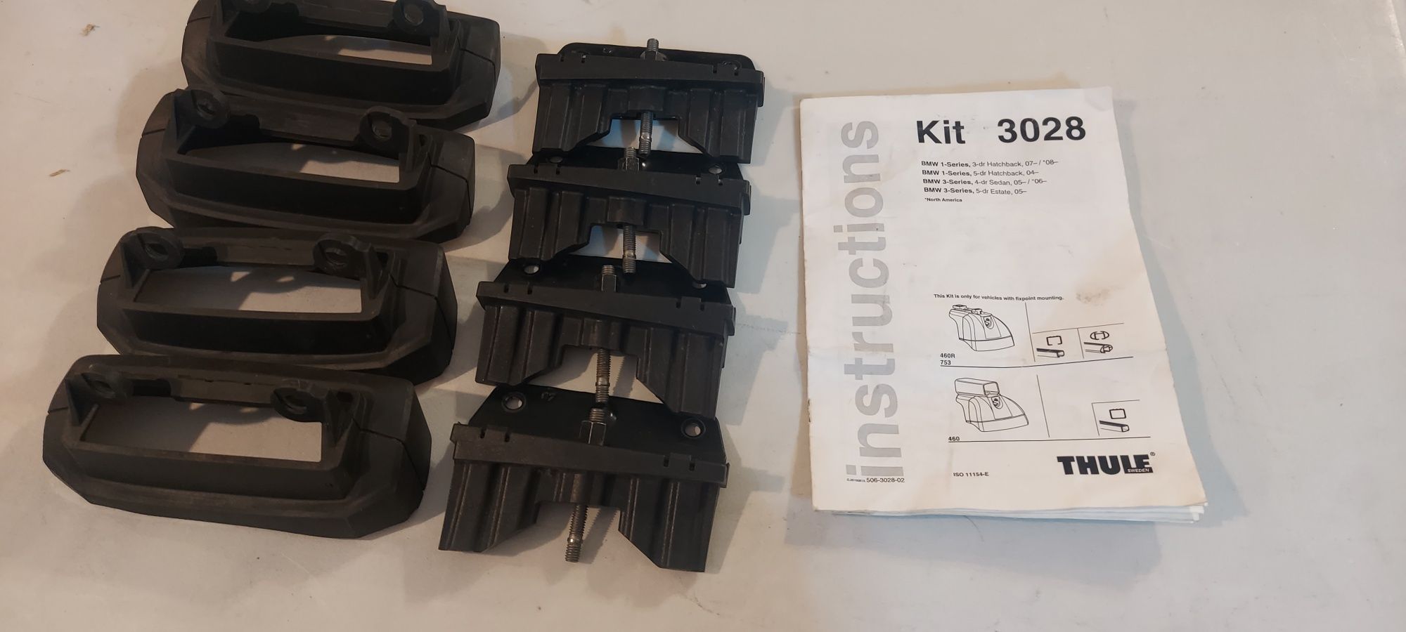 Thule kit bmw E81,bmw E87,BMW E90,bmw E91,BMW 1 и 3 серия