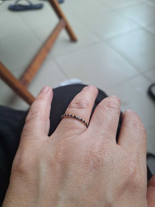 Пръстен Sefira злато и сапфири