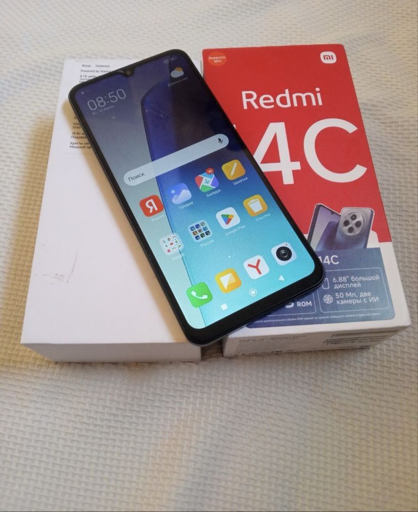 Redmi 14c 8/128 yangi full komplekt