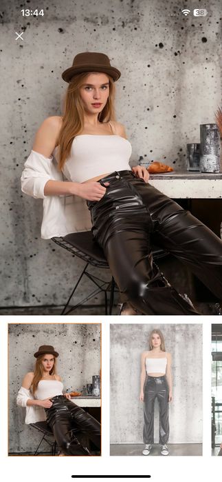 кожаные брюки для девочек