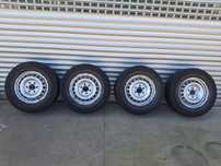 джанти 6x130 за Sprinter Crafter с летни гуми LASSA 235/65/16 DOT 0323