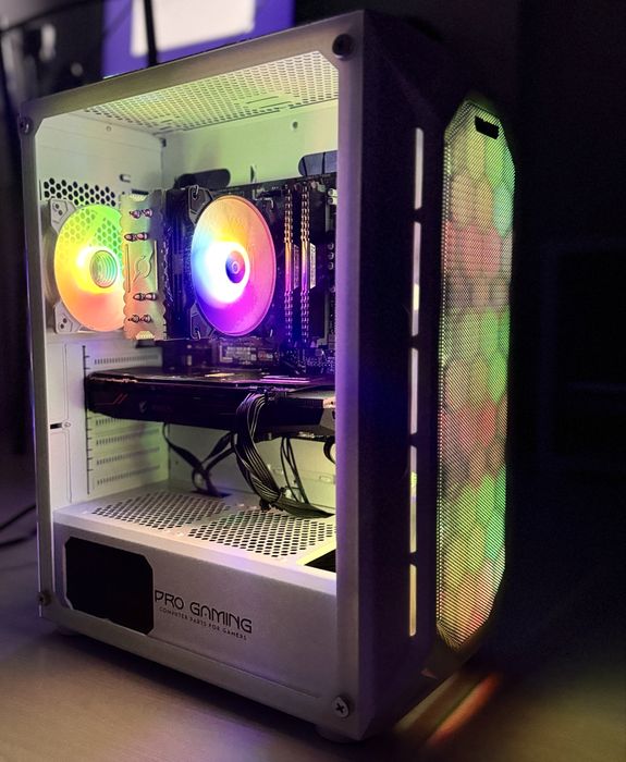 PC GAMING RYZEN 5| GTX 1070 Ti | RGB White Edition