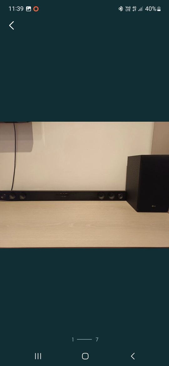 Sistem Lg 2.1, folosit foarte putin