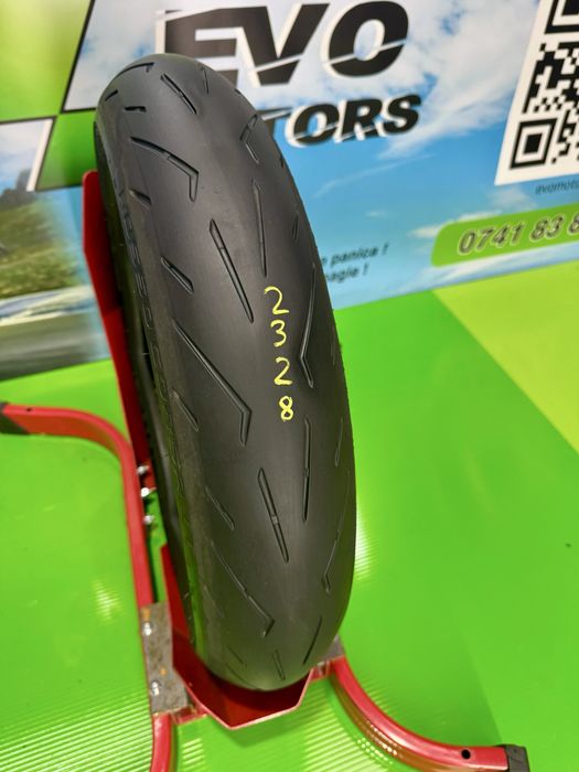 120 70 17 Anvelopa Moto Fata Pirelli Rosso Corsa2 Cauciuc slick C2328