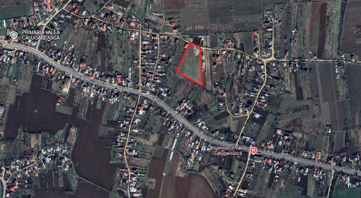 Teren intravilan Valea Calugareasca