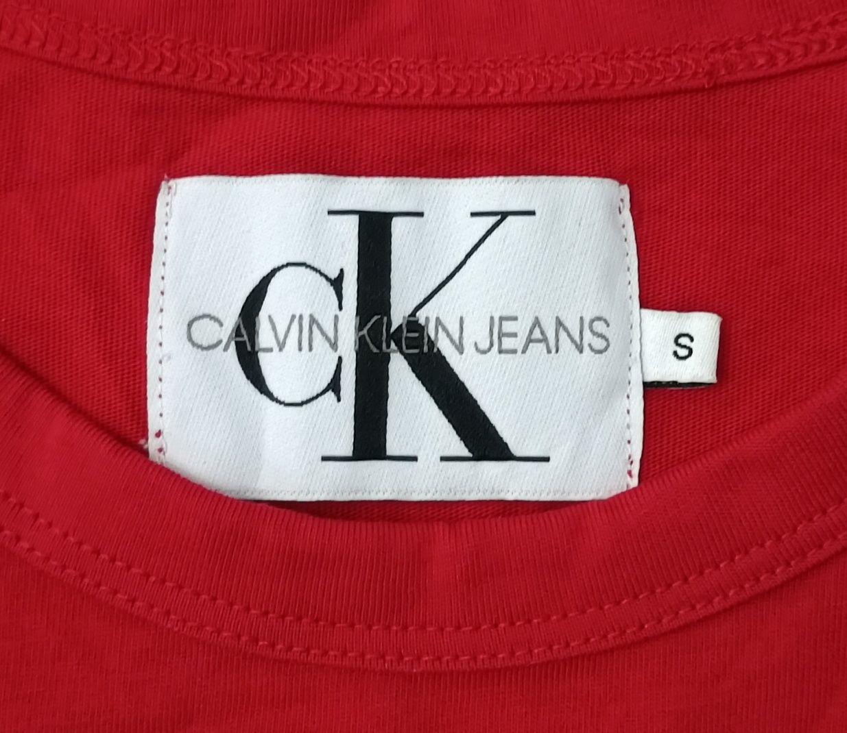 Calvin Klein Jeans T-Shirt оригинална тениска S памучна фланелка