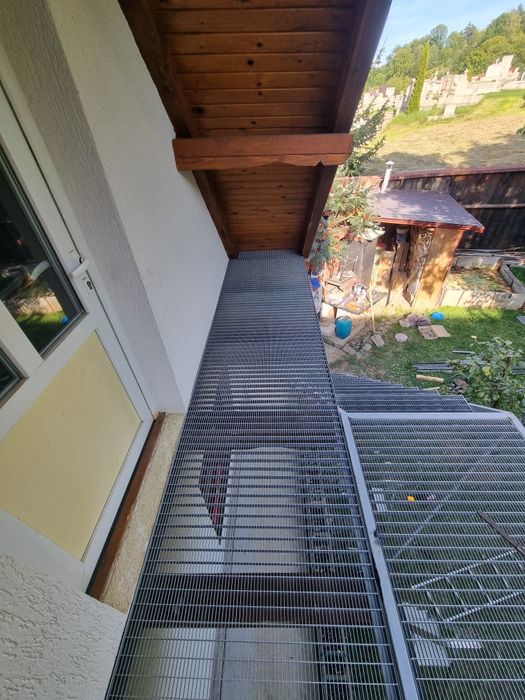 scări metalice galvanizate