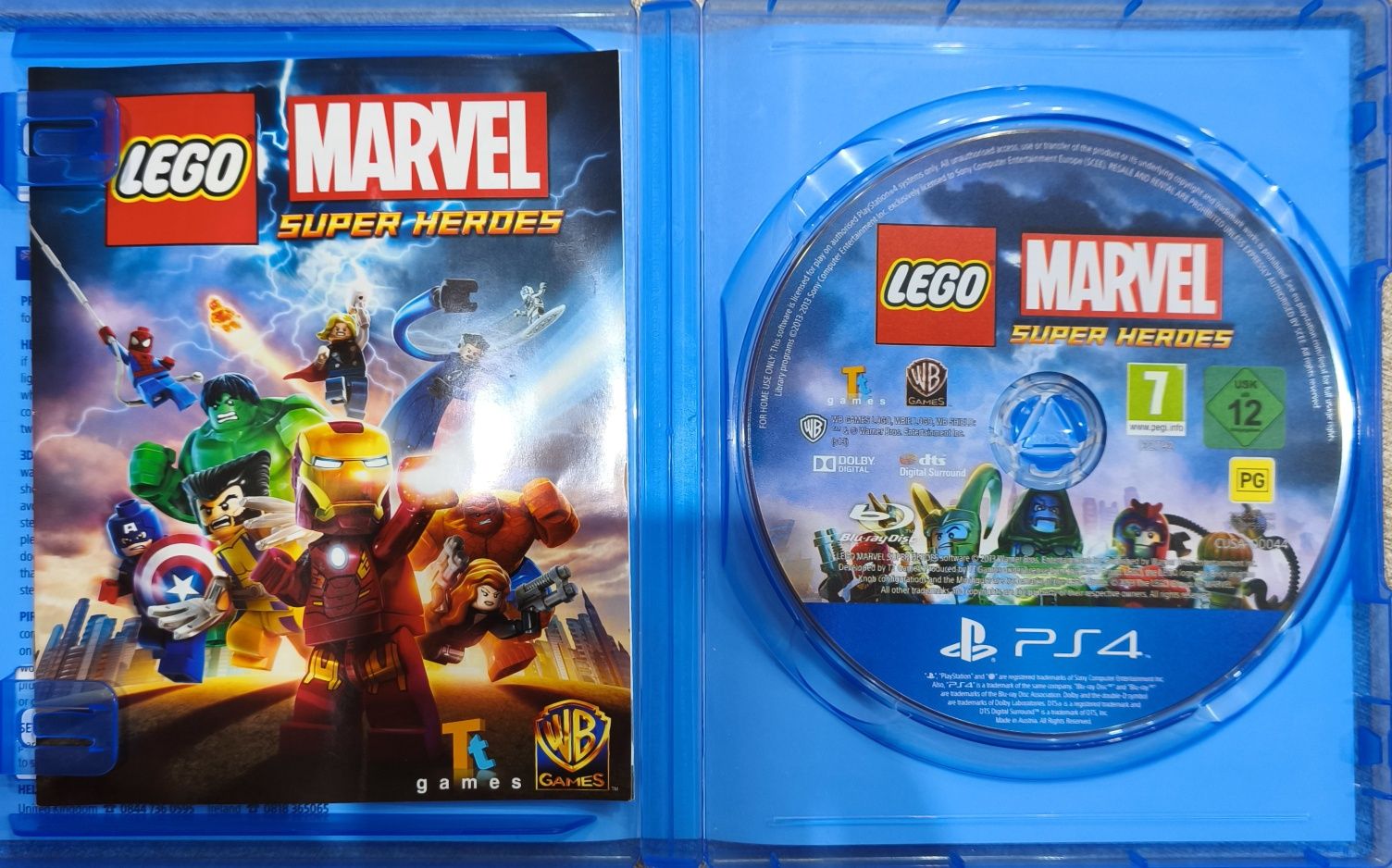 Игра за PS4 Marvel Super Heroes