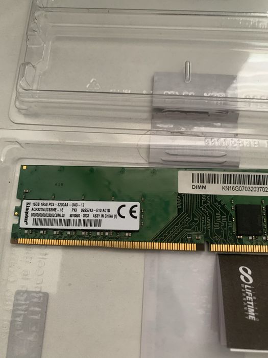 продам озу 16гб 3200 ддр4