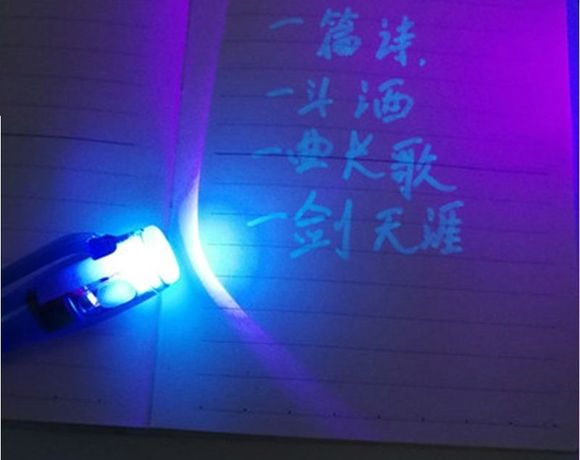 PIX cu lumina LED cerneala invizibila cu Lampa UV integrata