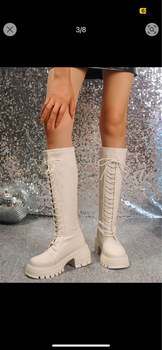 Ghete înalte, marimea 36