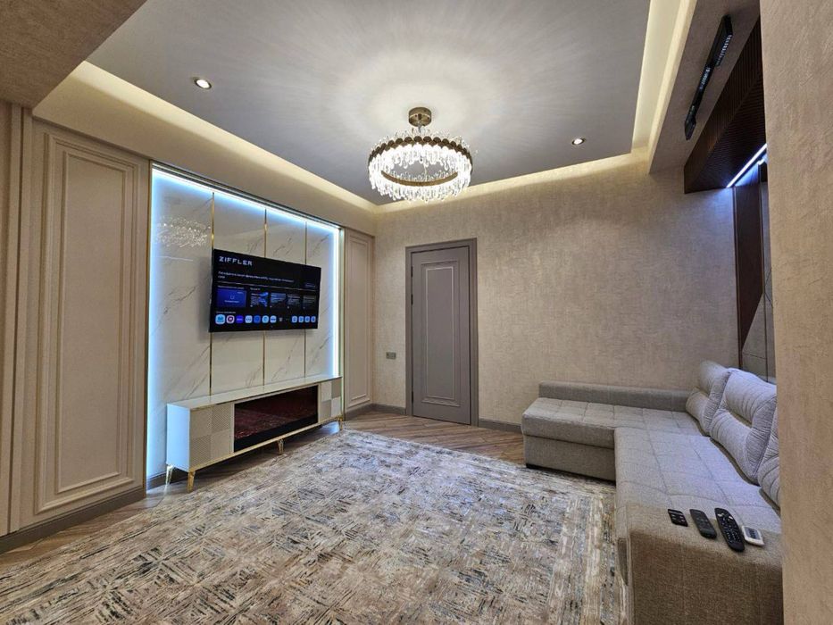 Жилой комплекс Мадрид! 3х комнатная уникальная квартира 115м2! Новая!