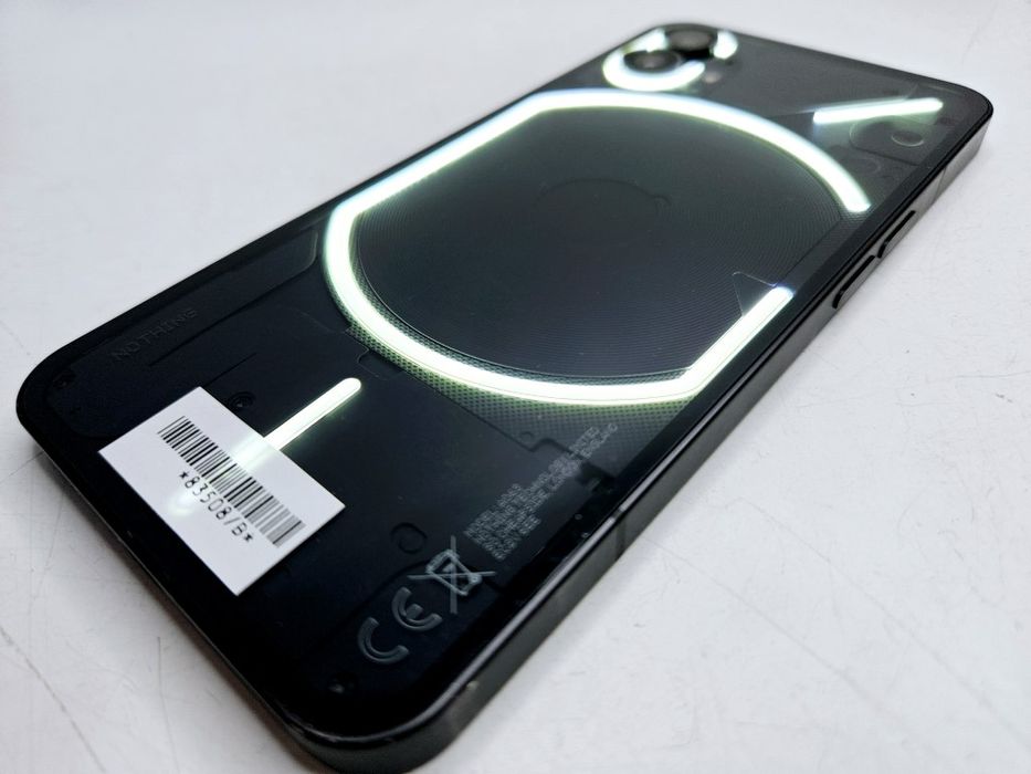 Nothing Phone (1) 128GB Black 8GB Dual SIM, Garantie 24 luni | #R83508