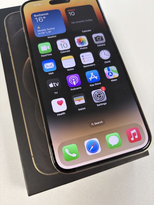 Iphone 14 Pro Max, 256 GB, Gold, Full Box, Neverlocked
