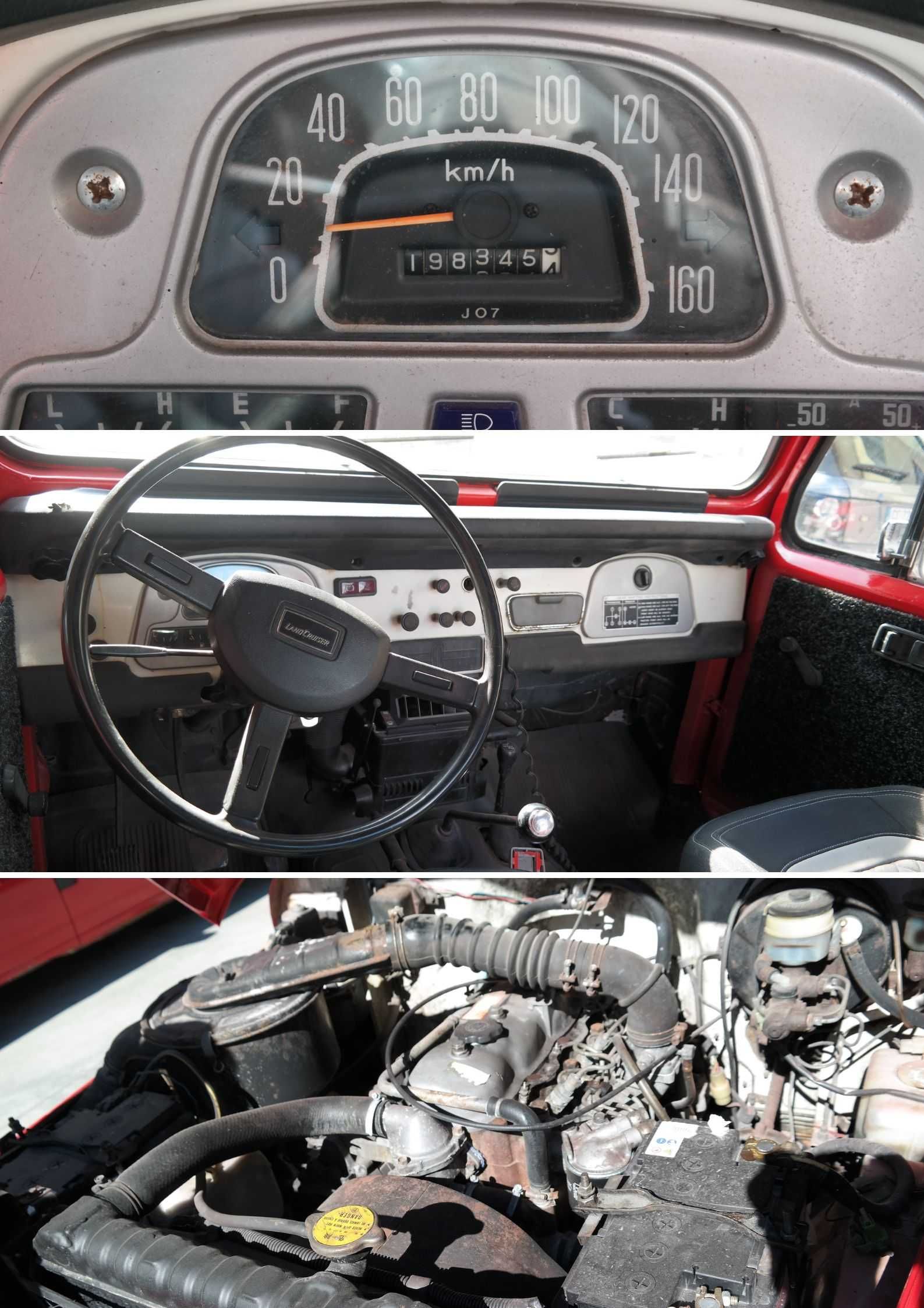 Toyota Land Cruiser BJ 42 4x4- an 1982, 3.4  (Diesel)