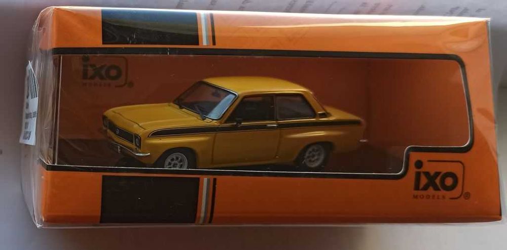 Macheta Opel Ascona A Tuning 1973 galben - IXO Premium 1/43