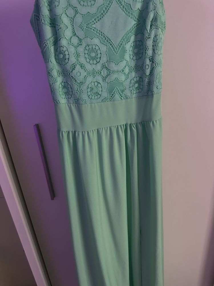 rochie albastra M  shein