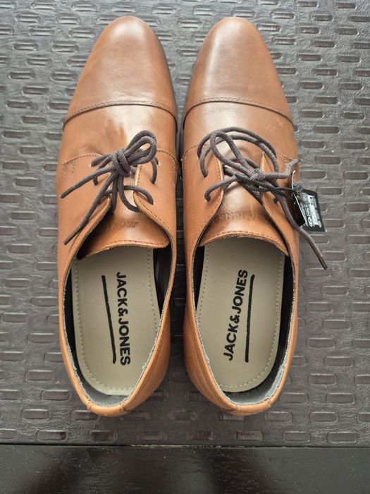 Pantofi Piele Firma Jack&Jones Nr 44