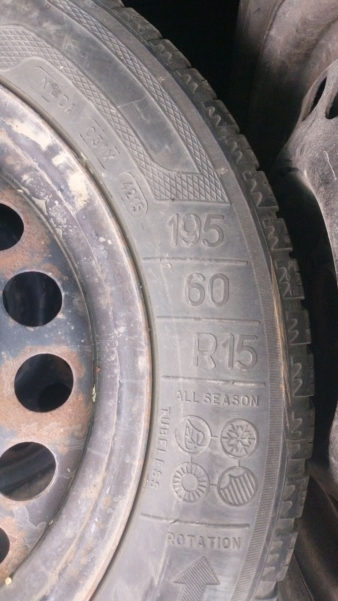 Set jante Opel 195/60/r15