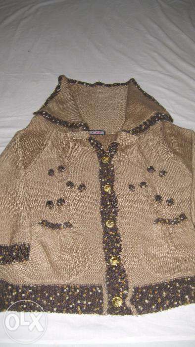 Jacheta model decorativ din lana