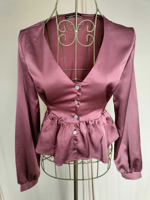 Bluza Shein cu peplum/volane