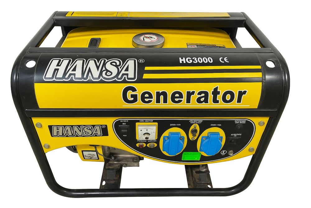 Движок HANSA HG3000 генератор — янги, газ + бензин!
