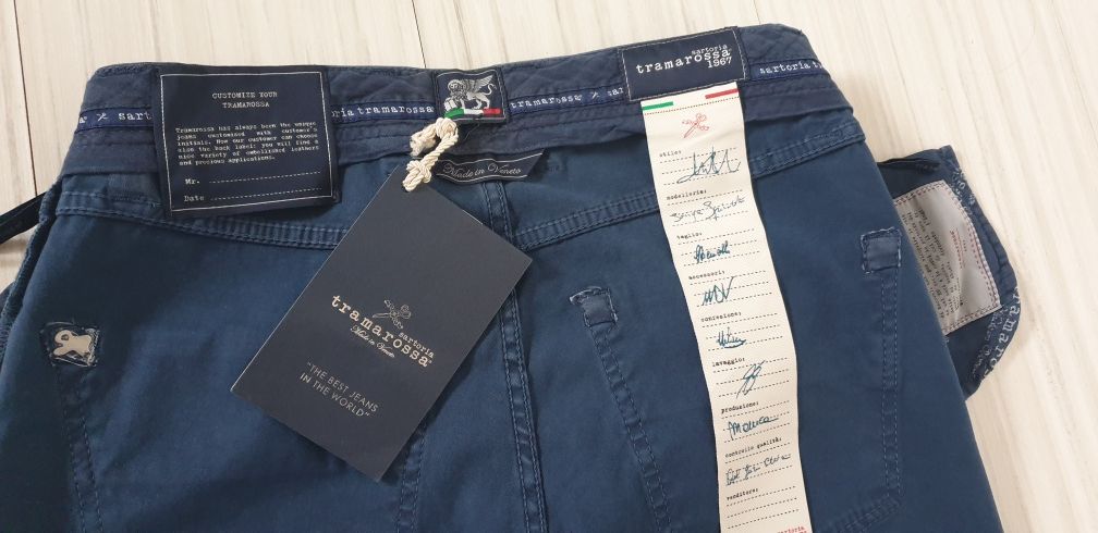 Tramarossa Italy Slim Fit Mens Size 31/34 НОВО! ОРИГИНАЛ! Мъжки Дънки!