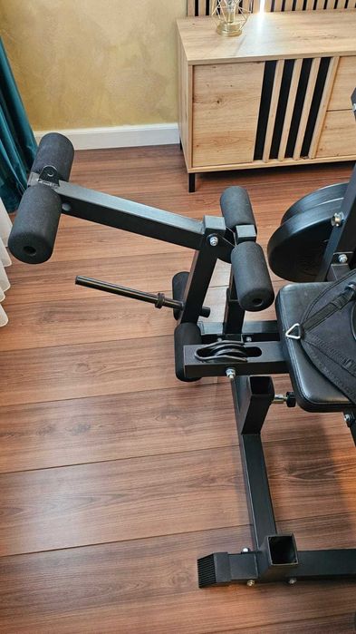 Aparat multifunctional fitness complet cu set 75 kg