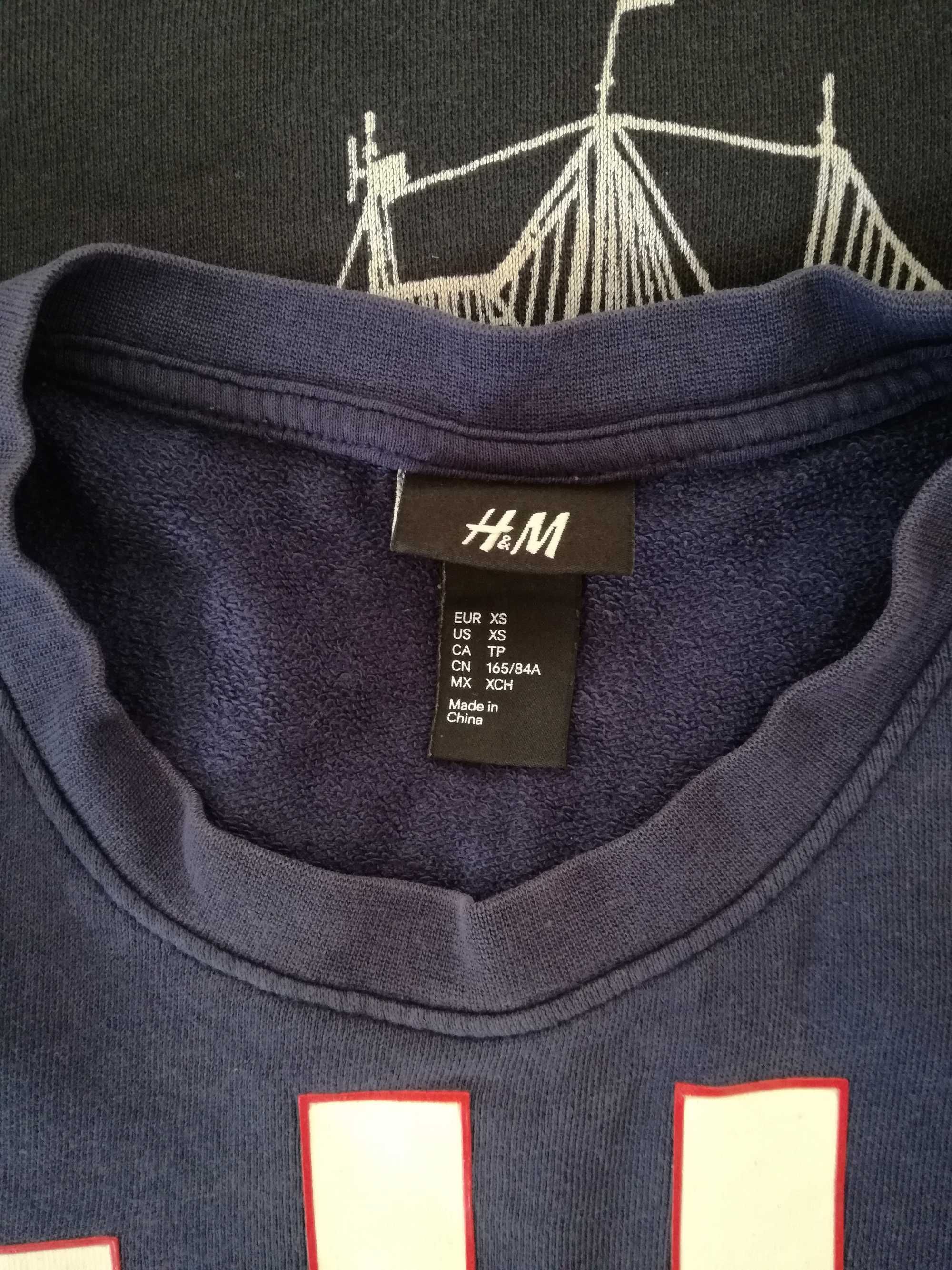 H&M-2 броя блузи с дълъг ръкав. Размер XS/165см+подарък долнище