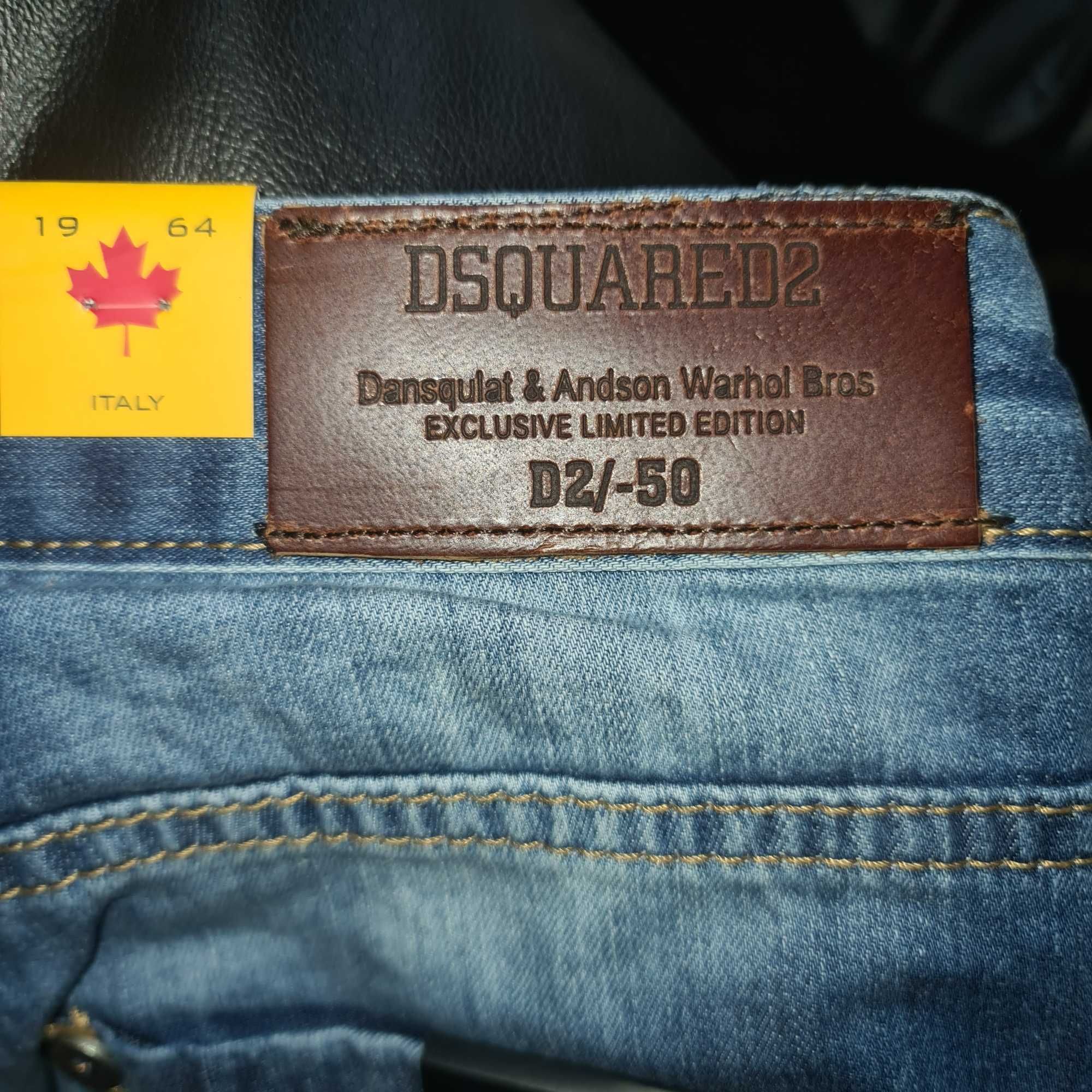 100% оригинални дънки бермуди- DSQUARED 2- Exclusive Limited Edition