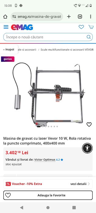 Laser Gravură VEVOR
