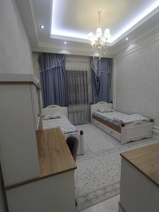 3-комн 104 м² евролюкс 6/7 кирпич Tashkent City Boulevard, вид фонтан`