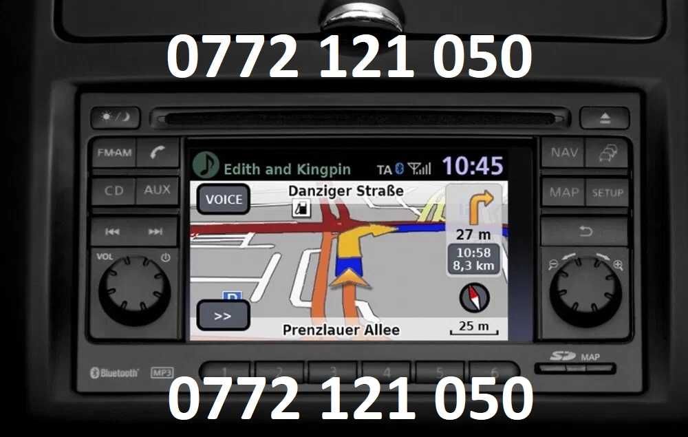 Card harti navigatie Nissan Connect LCN1 Qashqai Juke