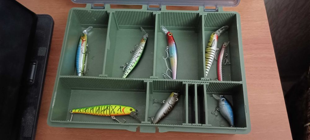 воблери за морски и сладководен риболов с кутия