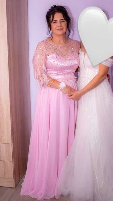 Официална рокля със камъни