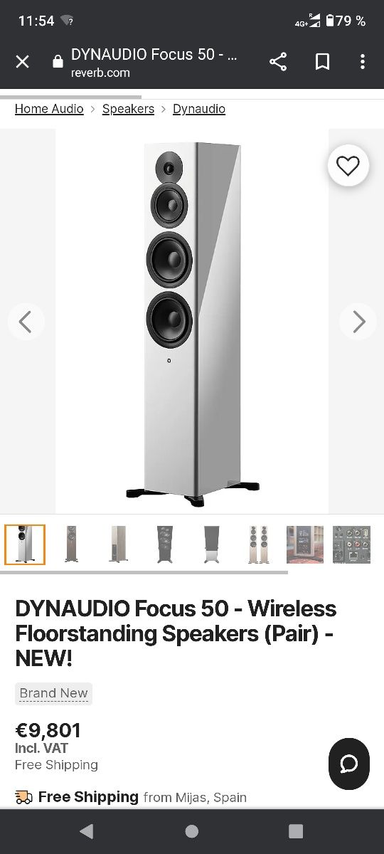 Dynaudio Focus 50 Boxe active (wireless) 600W