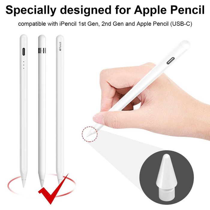 Set 4 varfuri Apple Pencil