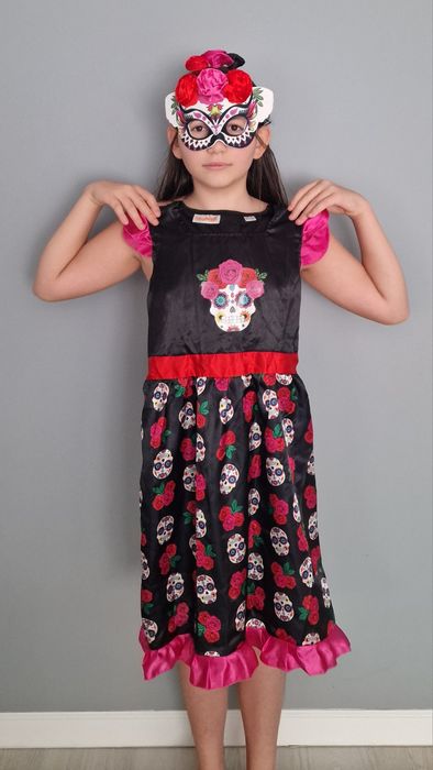 Rochie Halloween Dia de los muertos