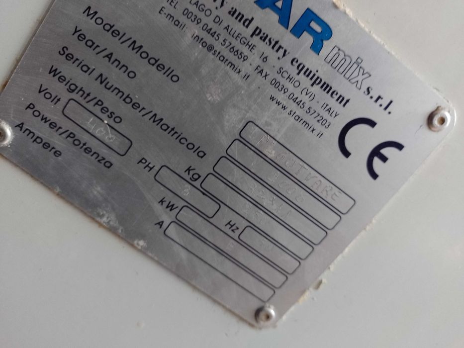 Malaxor  inox trei viteze