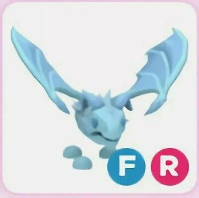 Adopt me frost dragon Адопт ми Фрост дракон фр