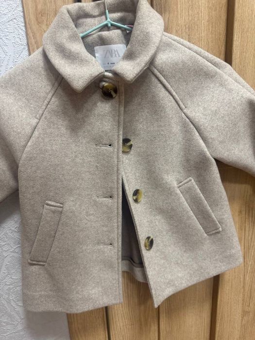 ZARA пальто шерстяное