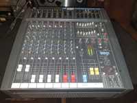 Mixer activ Soundcraft spirit 350 2x175w/Crossover Ev ex18/Soundmaster