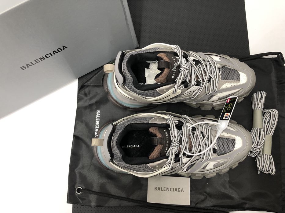 Balenciaga Track Grey/Grey-White Balenciaga Grey Made Vietnam