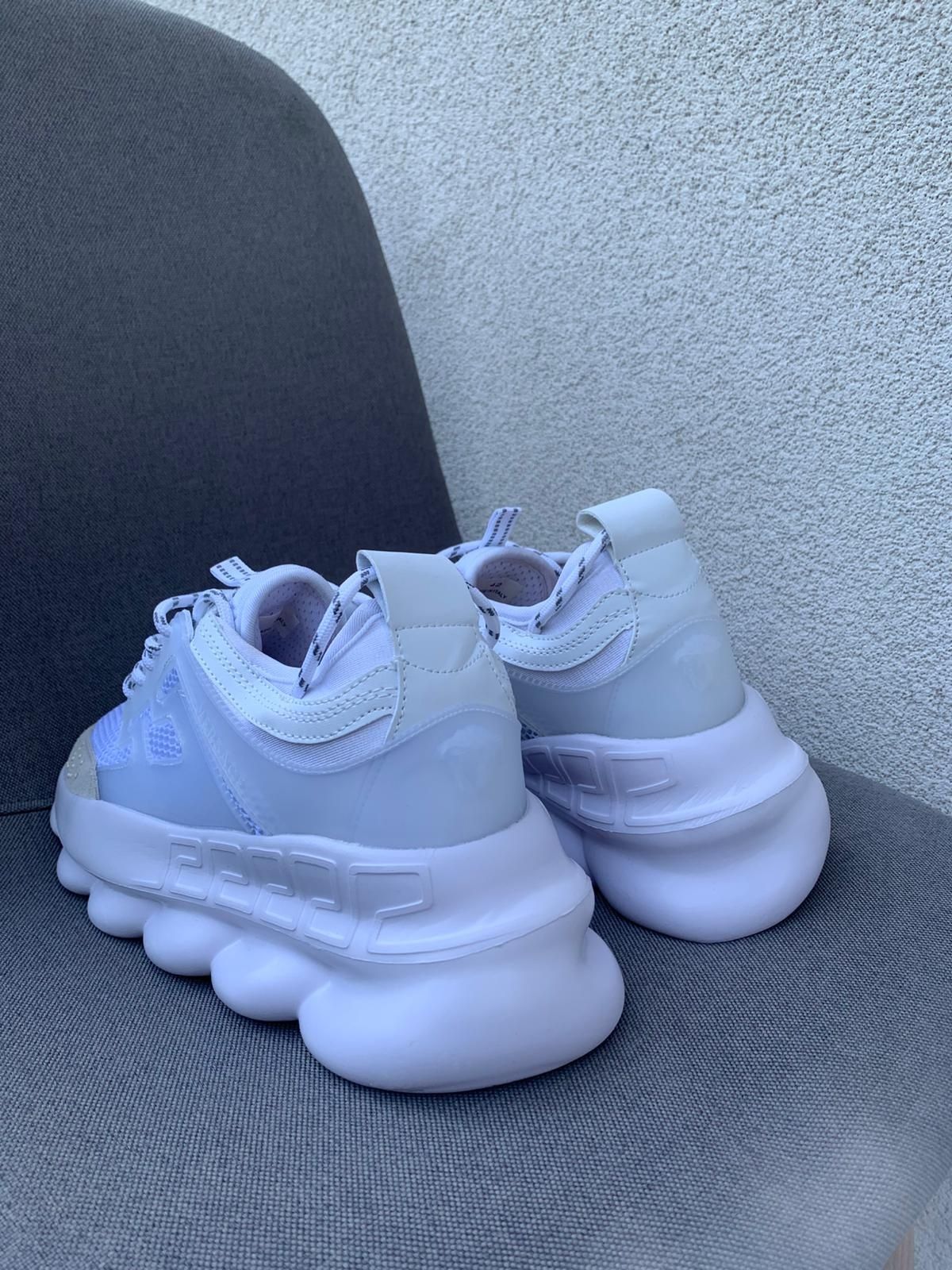 Versace chain reaction full white
